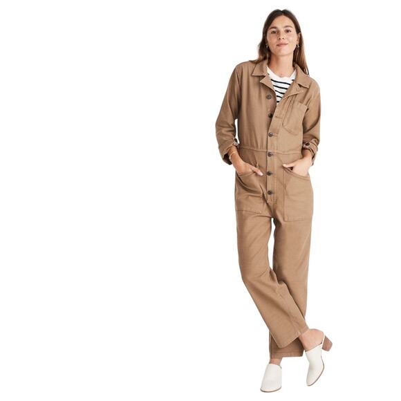 Madewell x As Ever Coveralls Jumpsuit Work Farm Utility Vintage Inspired Size S - Picture 1 of 15